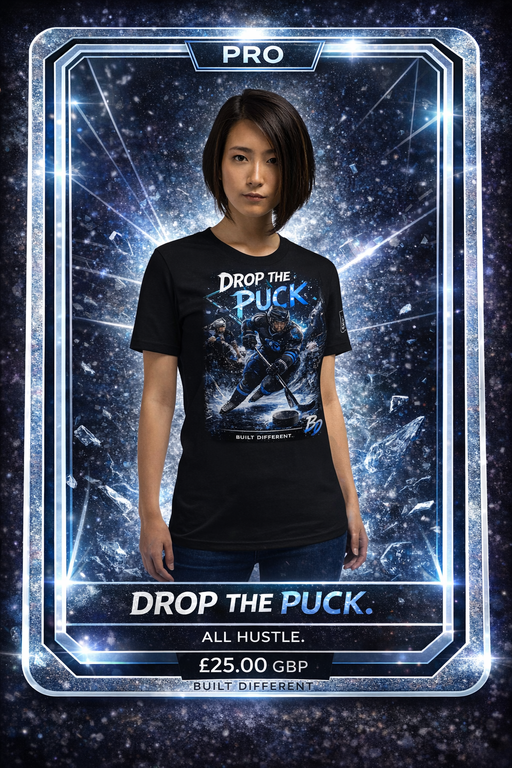 Drop the puck tee