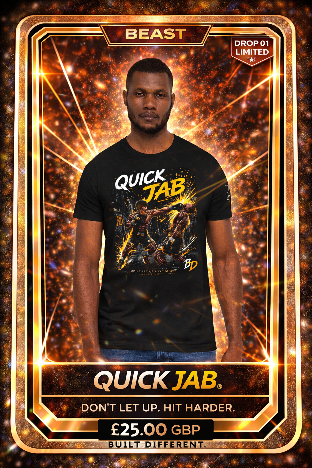 Quick jab tee